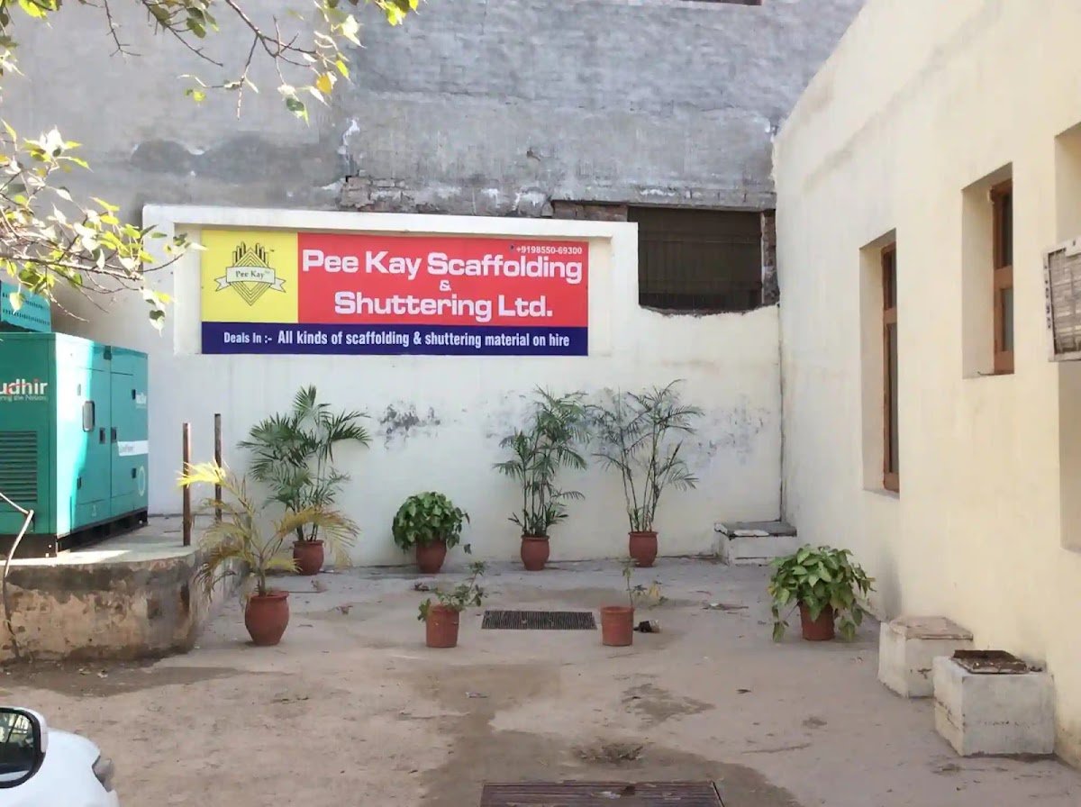 Facility Courtyard and Hire Sign